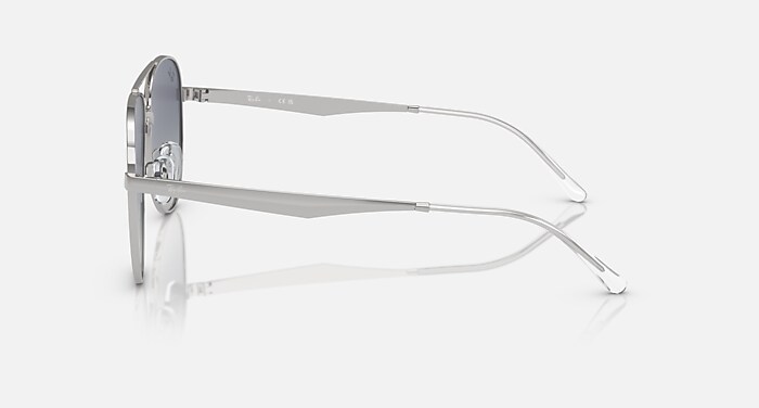 RB3712D Sunglasses in Silver and Grey Dark Blue - RB3712D | Ray