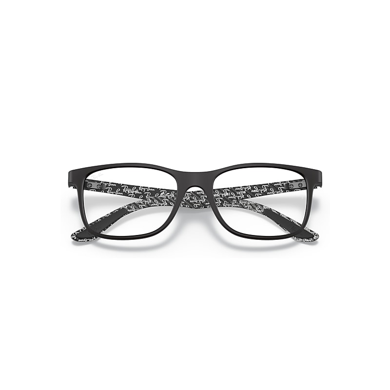 Ray-Ban Rb8903 Optics Optical Black Frame Clear Lenses Polarized 53-18