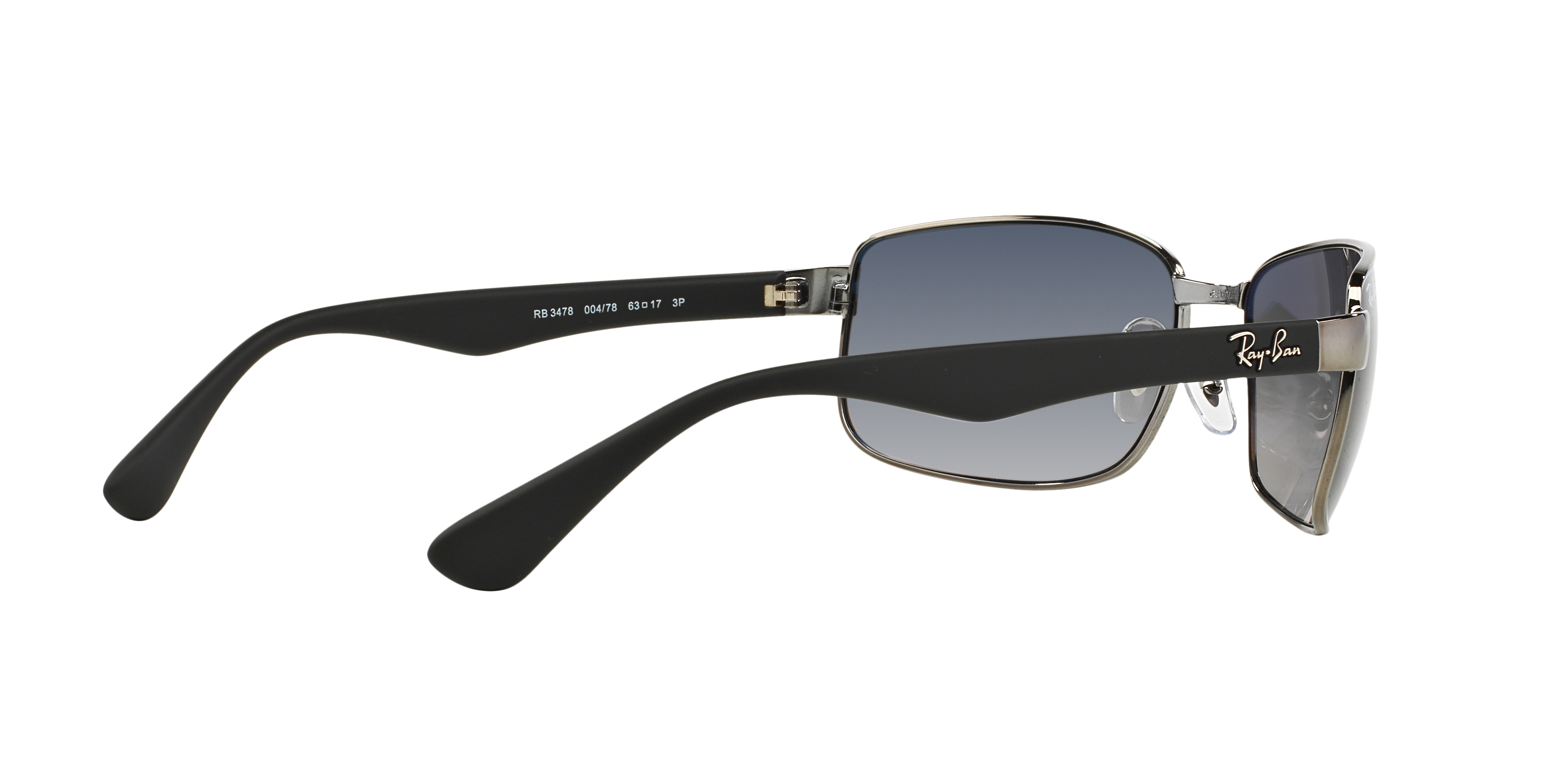 RB3478 Sunglasses in Gunmetal and Blue & Grey Polarized - RB3478 RB3478 Sunglasses in Gunmetal and Blue & Grey Polarized - RB3478