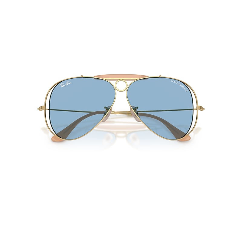 THE SHOOTER BY DOLCE&GABBANA Sunglasses in Arista Gold and Light
