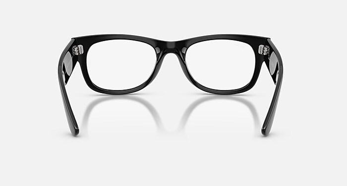 MEGA WAYFARER II OPTICS Eyeglasses with Black and Clear (52-21
