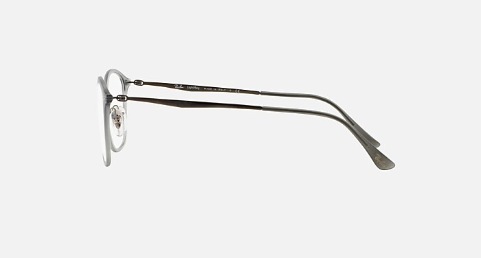 RB7051 Polarized Eyeglasses with Grey and Clear (47-20) - RB7051