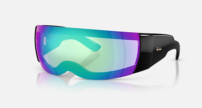 ULTRA WRAP 002 NEXT GENERATION COLLECTION Sunglasses in Black and