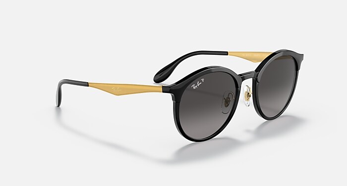 Ray-Ban RB4277F 6306/73 サングラス POLARIZED EMMA Polarized Sunglasses in Black and Grey Polarized (53-20