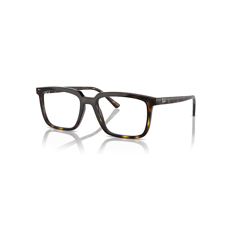 Ray-Ban Eyeglasses  Alain Optics - Havana Frame Clear Lenses Polarized 54-18, RX7239