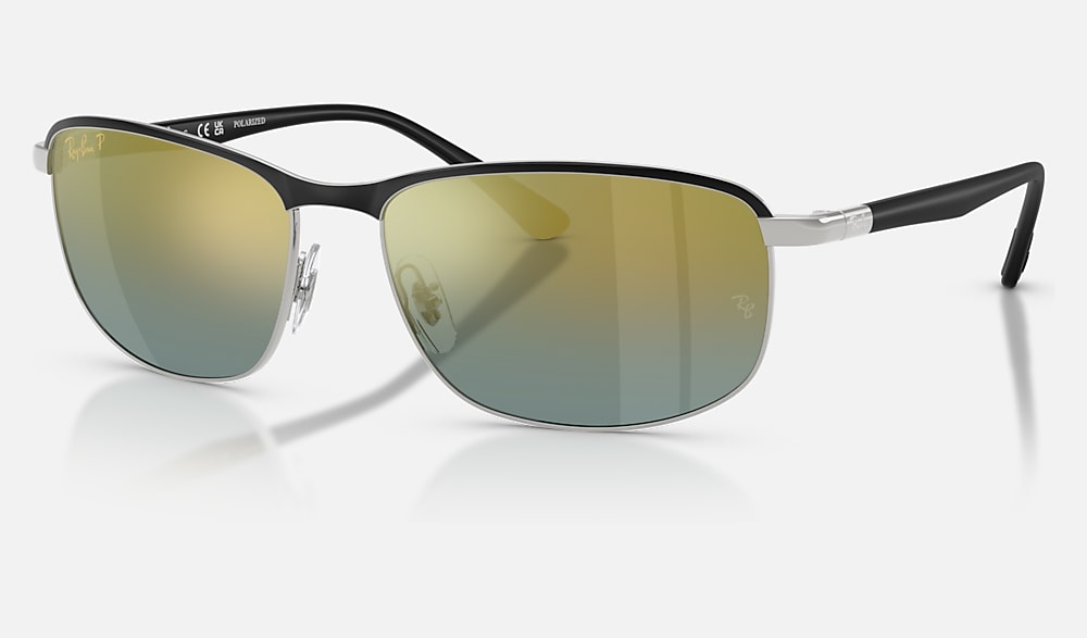 RB3671 POLARIZED+ LENSES ポラライズド（偏光） サングラス シルバー