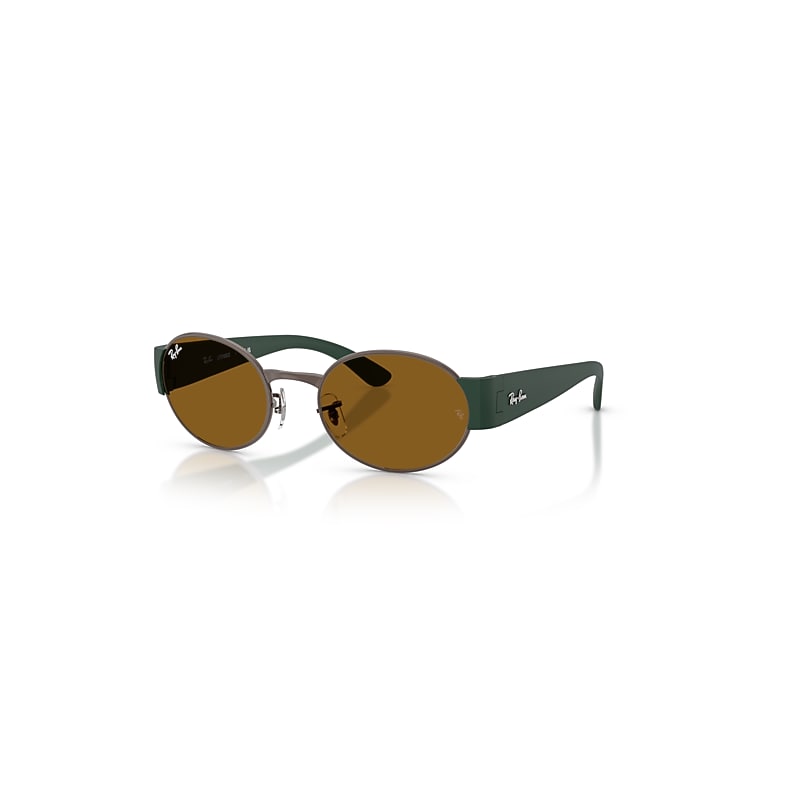 Ray-Ban Sunglasses   - Sand Green Frame Brown Lenses 52-20, RB3770