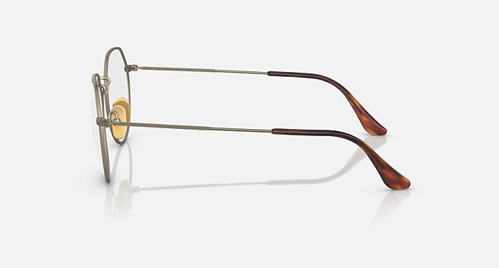 JACK TITANIUM OPTICS Eyeglasses with Gold and Clear (51-20