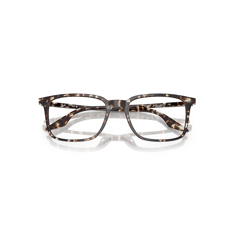 Ray-Ban Rb5421 Optics Optical Havana Yellow Turtle Frame Clear Lenses Polarized 53-19