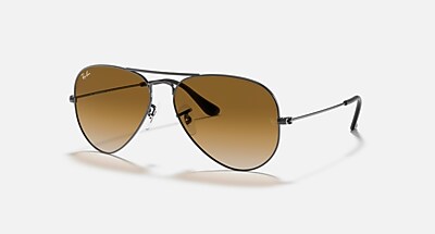Ray-Ban アビエーター サングラス ゴールド　58ロ14 レイバン公式ストア】 Ray-Ban® AVIATOR GRADIENT サングラス