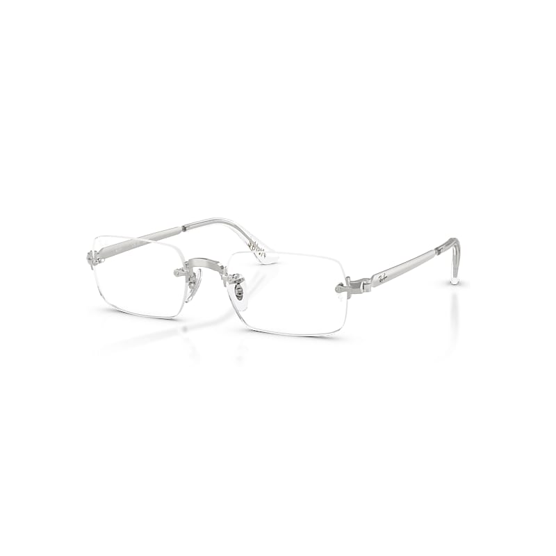 Ray-Ban  Optics By A$Ap Rocky Plateado Montura Transparente Lentes Polarizado 52-20, RB3928V