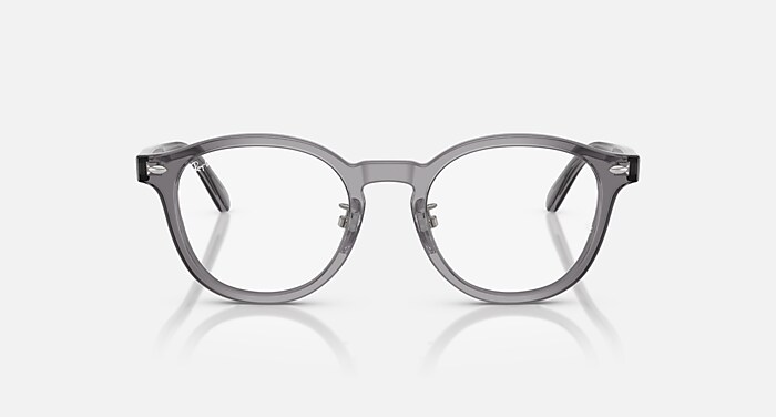 RB5443D OPTICS メガネ トランスペアレント グレー と クリア (49-20