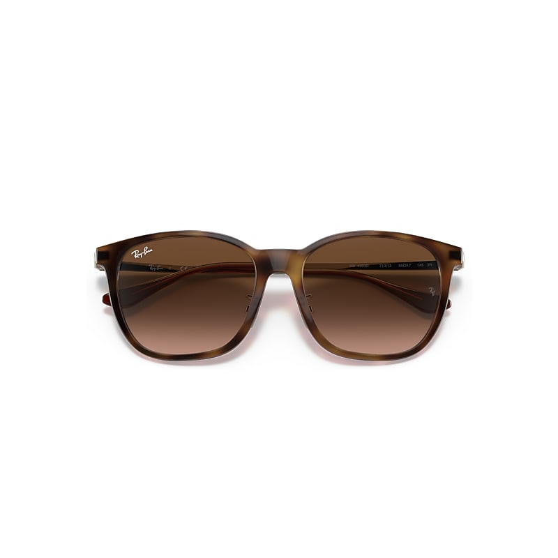 Ray-Ban RB4333D Asian Fit 710/13 Men's Sunglasses Tortoiseshell Size 55