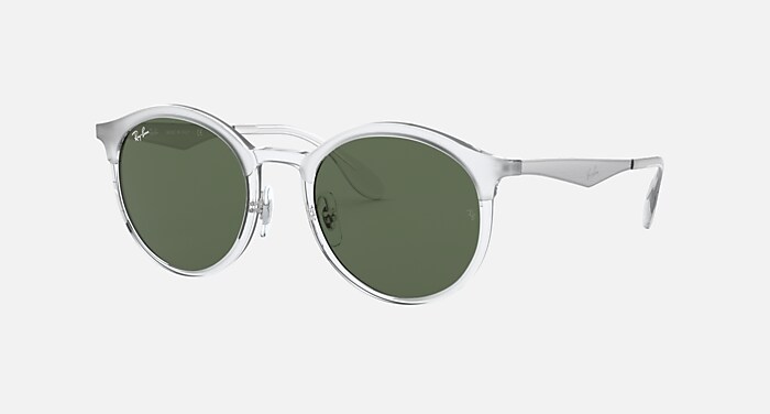 極美品✨ Ray-Ban EMMA クリアフレーム RB4277F EMMA Sunglasses in Transparent and Green Classic (53-20) - RB4277F