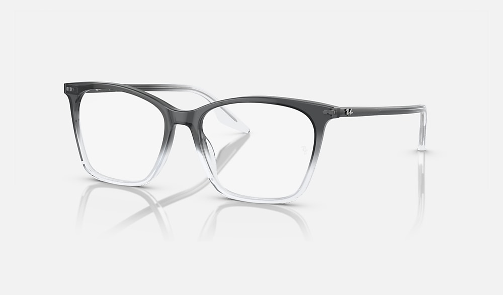 Ray-Ban ブラックフレーム メガネ レイバン公式ストア】 Ray-Ban® RB5422 OPTICS メガネ | ダークグレー
