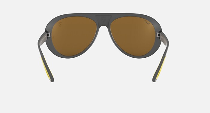 RB4310M SCUDERIA FERRARI COLLECTION Polarized Sunglasses in Grey