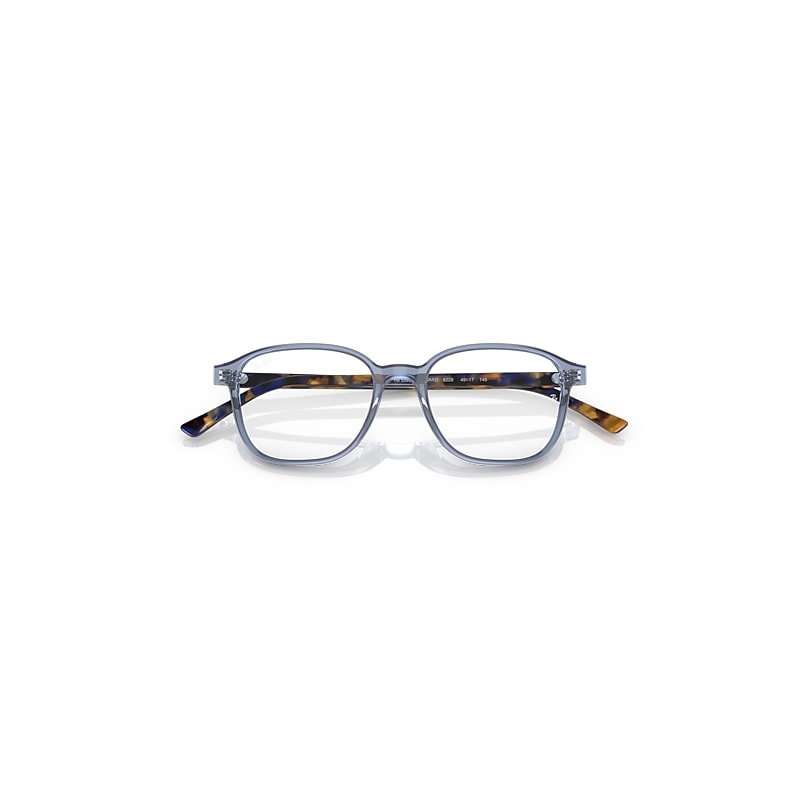 Ray-Ban Eyeglasses Blue & Yellow Havana Frame Lenses Polarized 51-17