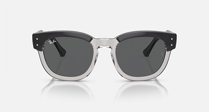 MEGA HAWKEYE Sunglasses in Dark Grey On Transparent Grey and 