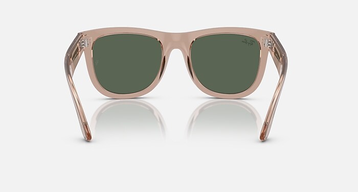 WAYFARER REVERSE Sunglasses in Transparent Light Brown and Dark