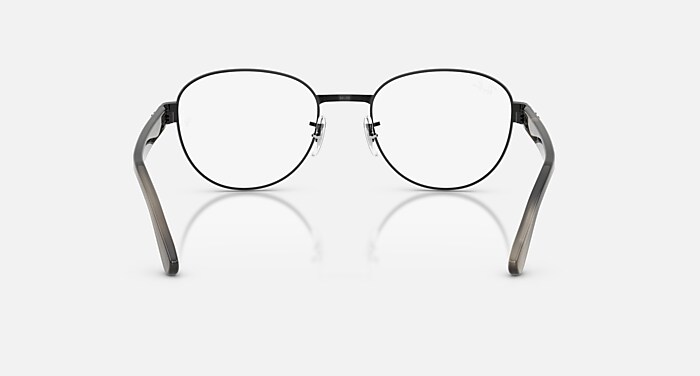 RB6543 OPTICS メガネ ブラック と クリア (54-20) - RB6543