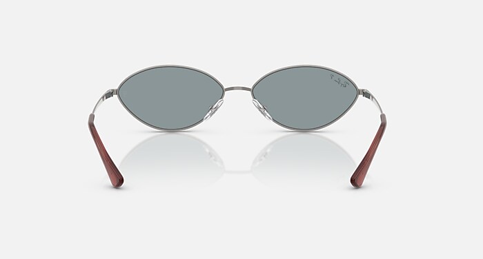 KAI BIO-BASED Polarized Sunglasses in Gunmetal and Azure  display picture 2