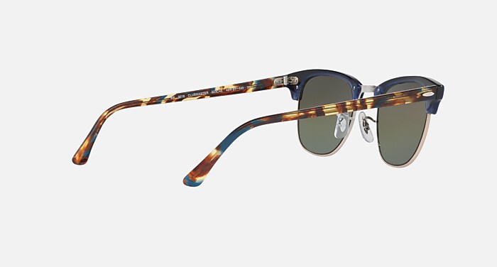 Clubmaster Mineral Flash Lenses Sunglasses in Bronze Frame and