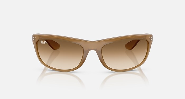 BALORAMA Sunglasses in Opal Light Brown and Clear Gradient Brown