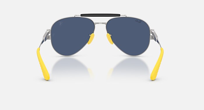 RB3762M SCUDERIA FERRARI COLLECTION Sunglasses in Silver and Dark