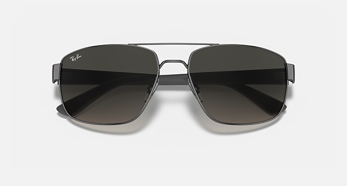 RB3663 Sunglasses in Gunmetal and Grey Gradient - RB3663 | Ray-Ban