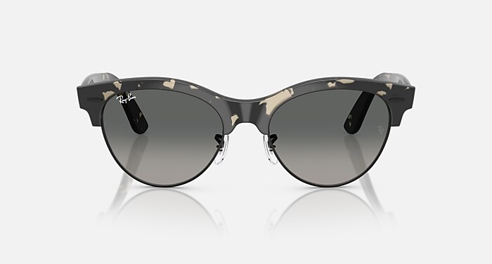 CLUBMASTER WAY Sunglasses in Grey Havana On Black and Grey