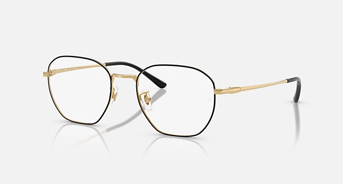 レイバン公式ストア】 Ray-Ban® RB8777D OPTICS メガネ | ゴールド上に