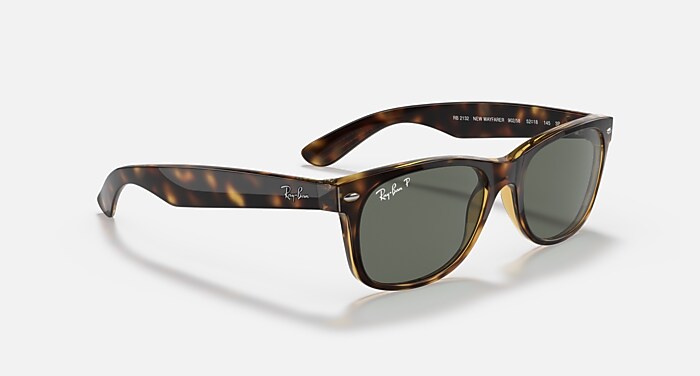 NEW WAYFARER CLASSIC Sunglasses in Tortoise and G-15 Green