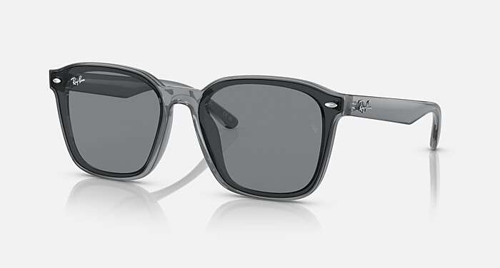 RB4392D Sunglasses in Transparent Grey and Grey - RB4392D | Ray 