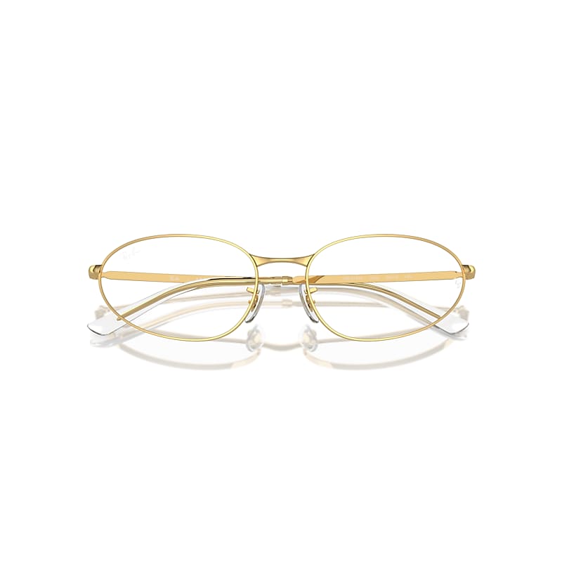 Ray-Ban Eyeglasses Arista Gold Frame Lenses Polarized 54-18