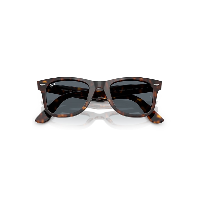 ORIGINAL WAYFARER CLASSIC Sunglasses in Havana and Blue (52-22