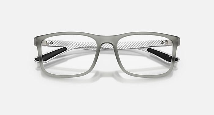 RB8908 OPTICS Eyeglasses with Matte Transparent Grey Frame  display picture 1