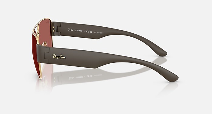 RB3756 POLARIZED+ LENSES Polarized Sunglasses in Arista Gold and