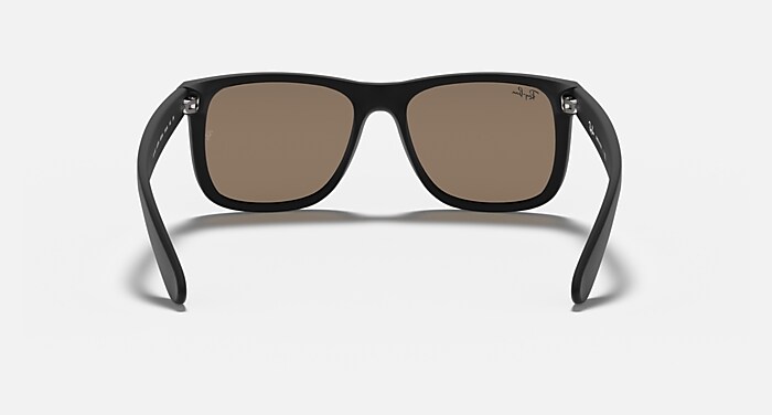 JUSTIN COLOR MIX Sunglasses in Rubber Black and Gold Mirror (51-16