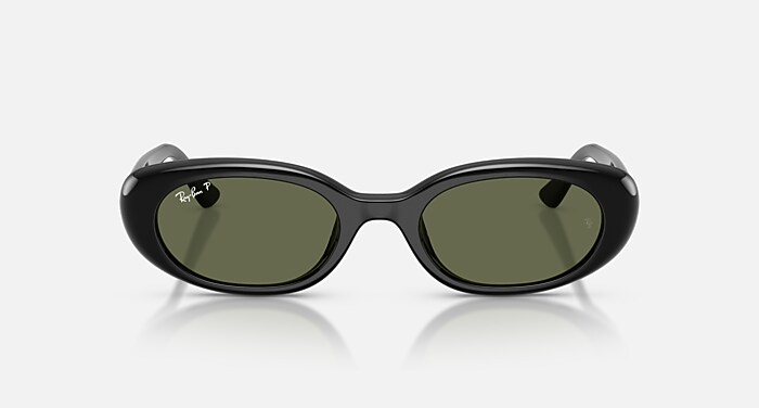 RB4441D BIO-BASED Polarized Sunglasses in Black and Polarized Dark