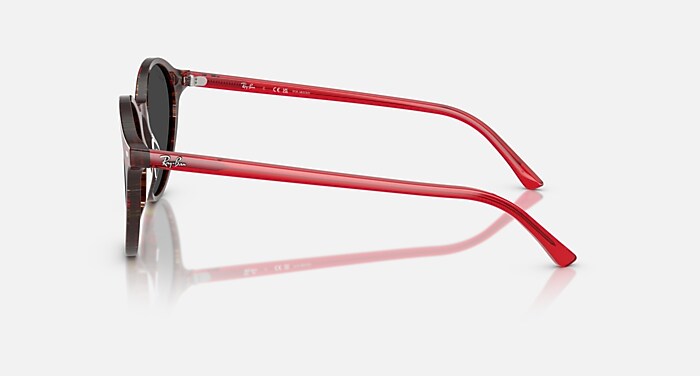 RB2230 Sunglasses in Transparent Shade Fantasy Red and  display picture 1