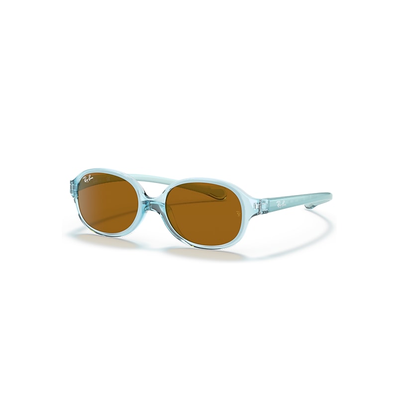 Ray-Ban Sunglasses Kids  Kids - Blue Frame Brown Lenses 39-14, RB9187S