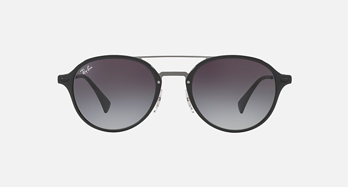 RB4287 Sunglasses in Black and Grey Gradient (55-22) - RB4287