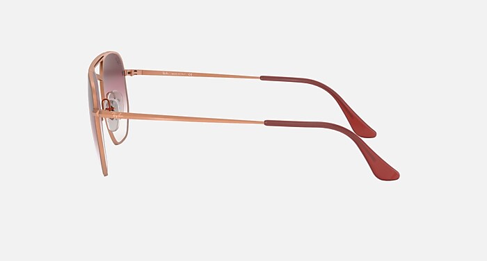 RB3609 Sunglasses in Bronze-Copper and Brown/Pink Gradient Mirror