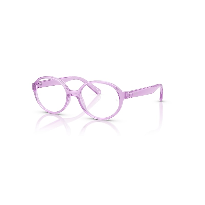 Ray-Ban Rb1905 Optics Kids Bio-based Violeta Transparente Montura Transparente Lentes Polarizado 42-15