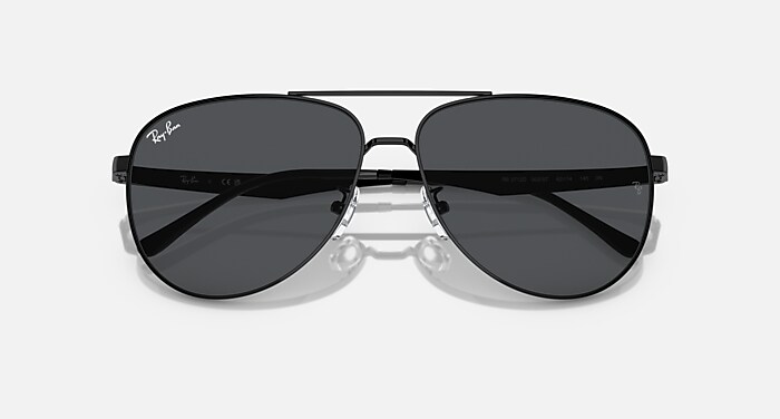 RB3712D Sunglasses in Black and Dark Grey - RB3712D | Ray-Ban® US