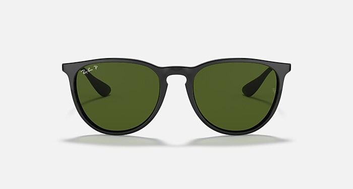 Raybanサングラス_Erika ERIKA CLASSIC Sunglasses in Black and G-15 Green Polarized