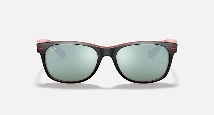 RB2132M SCUDERIA FERRARI COLLECTION Sunglasses in Black and Silver
