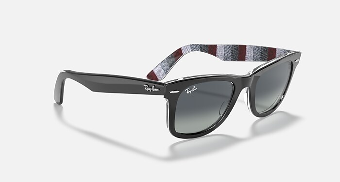 ORIGINAL WAYFARER COLOR MIX Sunglasses in Black and Light Grey