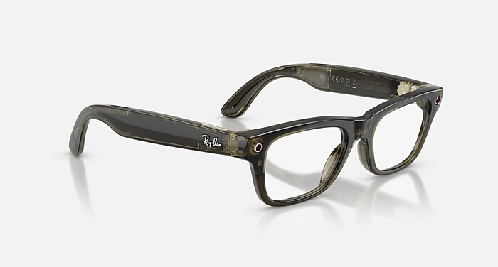 RAY-BAN META BLAYZER OPTICS - GEN 2 AI Glasses in Transparent Dark
