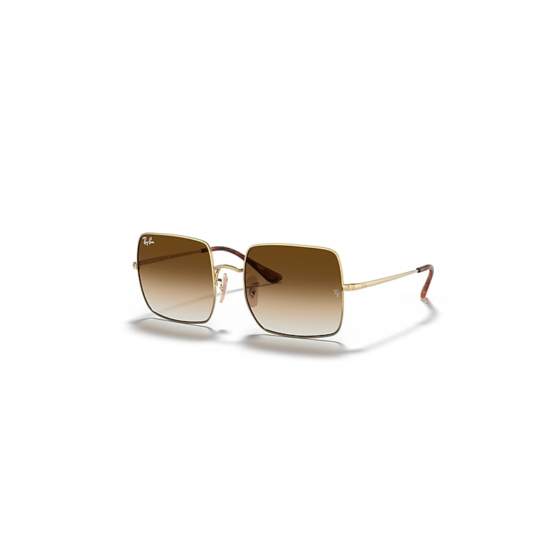Ray-Ban Square 1971 Classic Sunglasses - Gold - Metal - Image 4